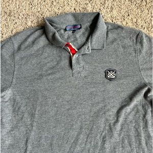 Giorgio Di Mare Sail Gear Knit Polo Shirt XXL Gray Sailing Boat